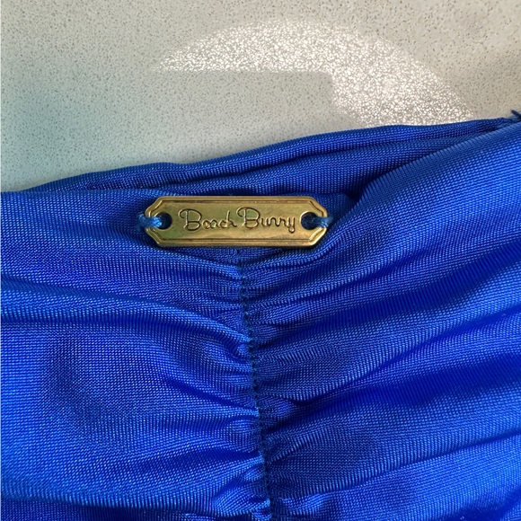 Beach bunny Rare beaded sapphire blue bikini luxury vacation summer pool M & S - Picture 15 of 17